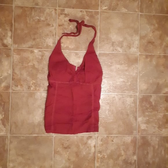 Pink Button up Tank Top - Picture 1 of 1